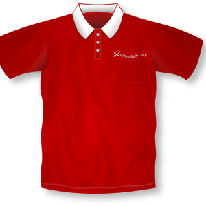 Golf Casual Shirt Red